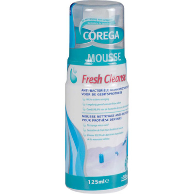 Corega Mousse fresh cleanse anti-bacterie