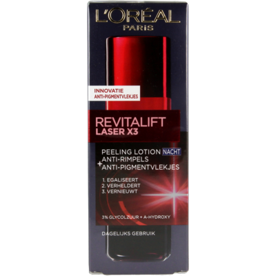 L’Oréal P. Revitalift Laser X3 Nacht Peeling Lotion Anti-pi.