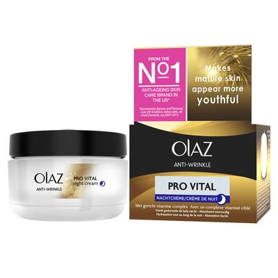 Olaz Anti-rimpel nachtcrème pro vital