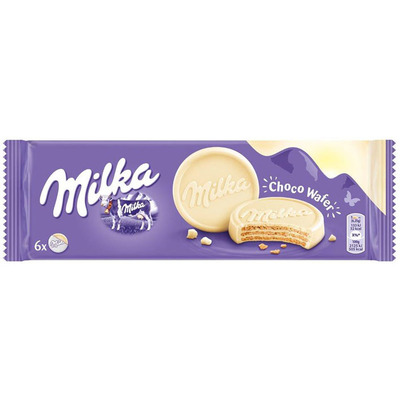 Milka Wafels chocowafer wit