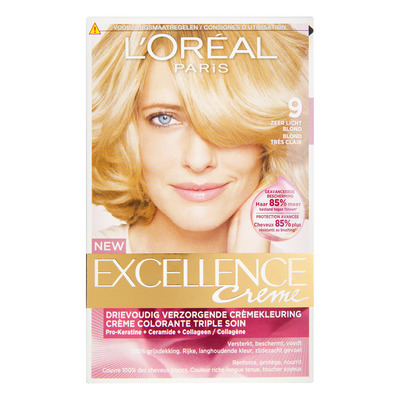 L'Oréal Excellence crème 09 zeer lichtblond