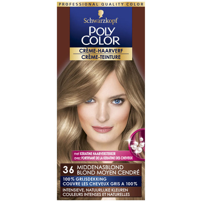 Schwarzkopf Poly color crème haarverf middenasblond