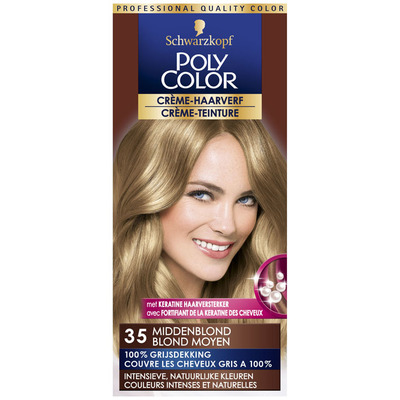 Schwarzkopf Poly color haarverf middenblond 35