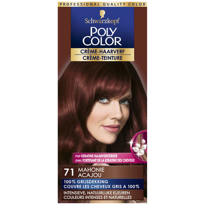 Schwarzkopf Poly color haarverf mahonie 71