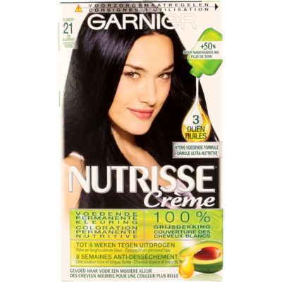 Garnier Nutrisse Crème 21 Diep Blauwzwart