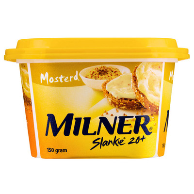 Milner Slankie mosterd smeerkaas 20+