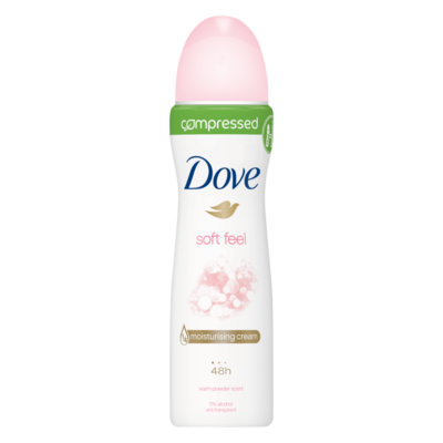 Dove Deodorant Spray Soft Feel
