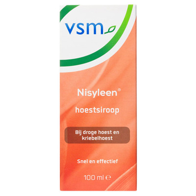 VSM Nisyleen hoestsiroop bij droge hoest