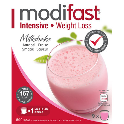 Modifast Milkshake aardbei