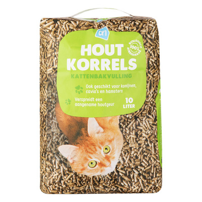 Huismerk Kattenbak houtkorrels