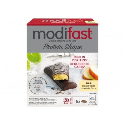 Modifast Protein Shape witte en pure chocolade