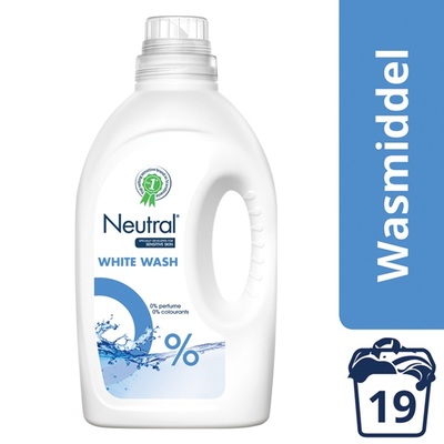 Neutral wasmiddel vloeibaar wit