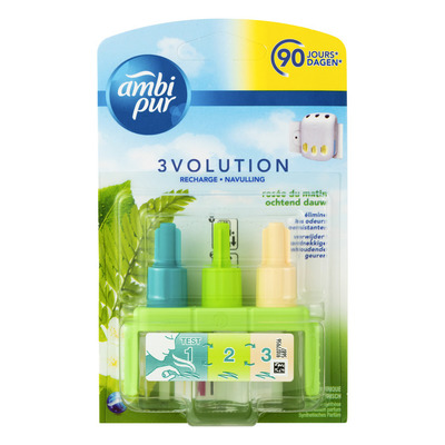 Ambi Pur 3Volution luchtverfrisser ochtend navul