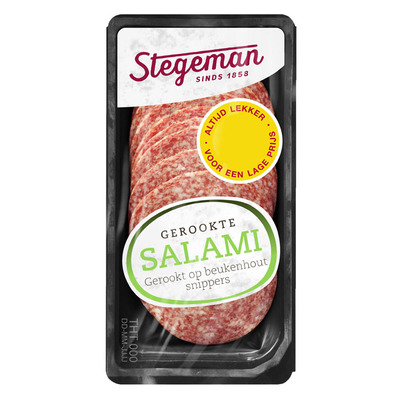 Stegeman Gerookte salami met look