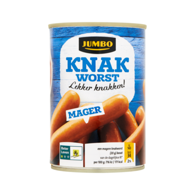 Huismerk Knakworst Mager