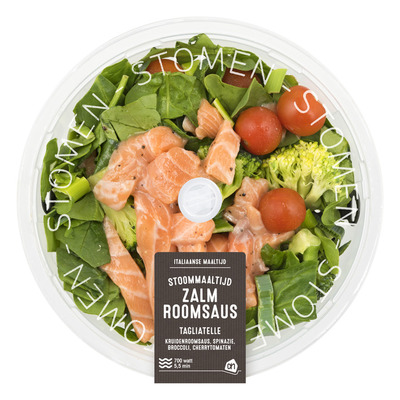 Huismerk Stoommaaltijd zalm-roomsaus