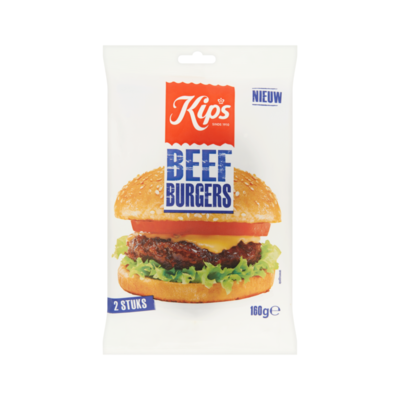 Kips Beefburgers 2 Stuks