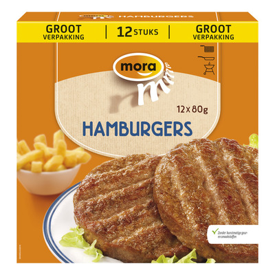 Mora Hamburgers xtra groot
