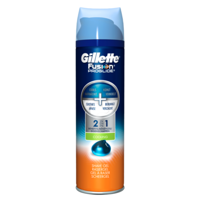 Gillette Fusion ProGlide 2-in-1 Verkoelende Scheergel