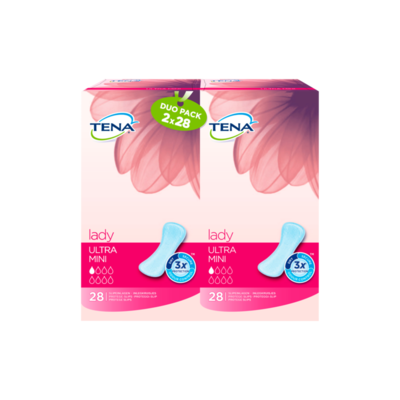 TENA Lady Discreet Ultra Mini Inlegkruisjes Duo Pack