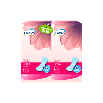 TENA Lady Ultra Mini Inlegkruisjes Duo Pack
