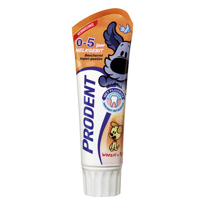 Prodent Tandpasta 0-5 jr woezel & pip