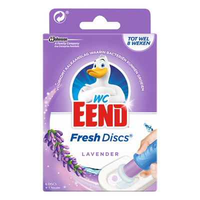 WC Eend Fresh discs lavendel