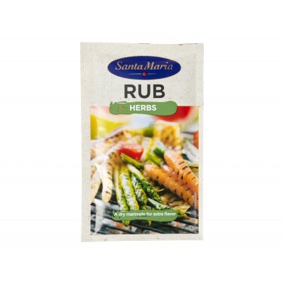 Santa Maria Rub herbs