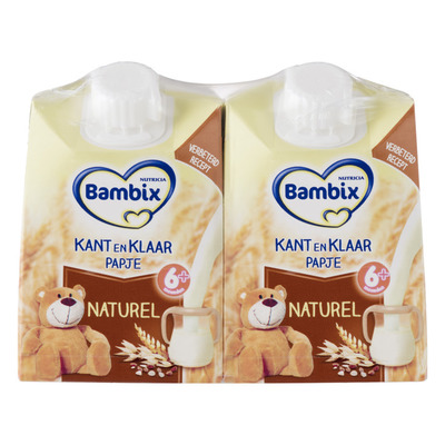 Bambix Kant-en-klaar papje vier granen