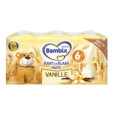 Bambix Kant-en-klaar papje vanille