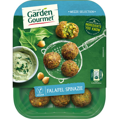 Garden Gourmet Falafel spinazie