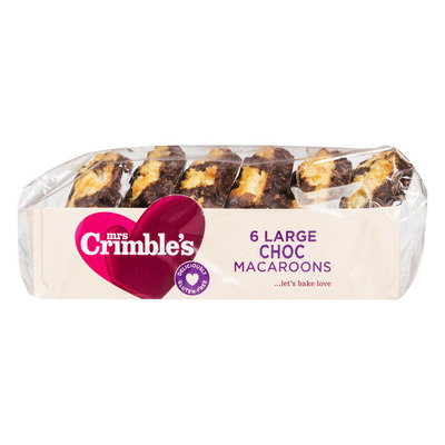 Mrs Crimble's Chocolade macronen glutenvrij