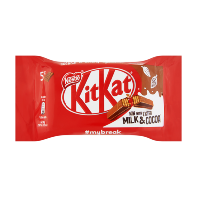 NESTLÉ KITKAT 4 Finger Melkchocolade 5-Pack