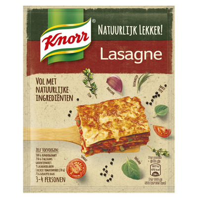 Knorr Natuurlijk lekker lasagne