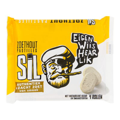 Sil Zoethout pastilles 4-pack
