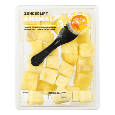 Huismerk Zongerijpte ananas stukjes