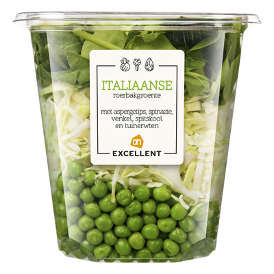 AH Excellent Italiaanse roerbakgroente aspergetips