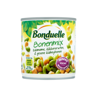 Bonduelle Bonenmix Edamame, Kikkererwten & Groene Kidneybonen