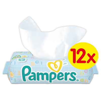 Pampers Babydoekjes fresh clean 12-pak
