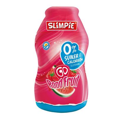 Slimpie Go Limonadesiroop Rood Fruit