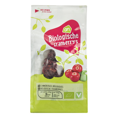 Huismerk Biologisch Cranberries