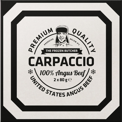 The Frozen Butcher US Angus carpaccio