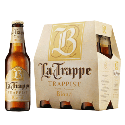 La Trappe Trappist blond fles speciaal bier