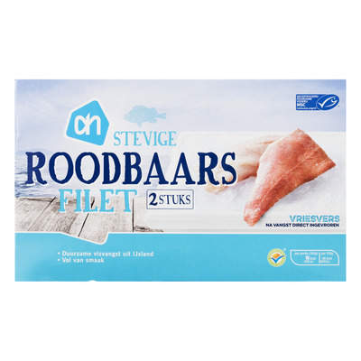 Huismerk Stevige roodbaarsfilet