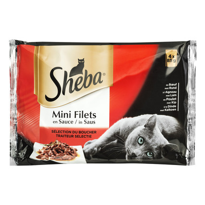 Sheba Mini filets in saus traiteur selectie