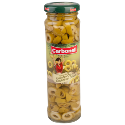 Carbonell Gesneden olijven groen
