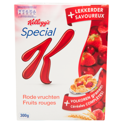 Kelloggs Special K rode vruchten