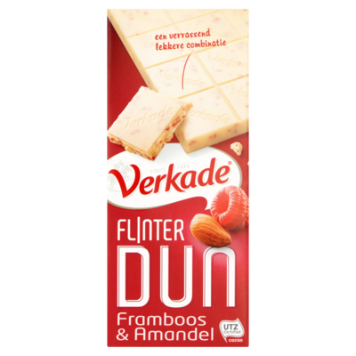 Verkade Flinterdun framboos-amandel