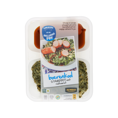 Huismerk Boerenkool Stamppot met Rookworst