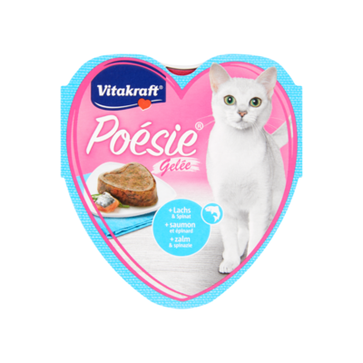 Vitakraft Poésie Gelée Zalm & Spinazie